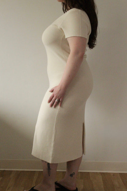 Lu Cotton Seed Stitch Dress