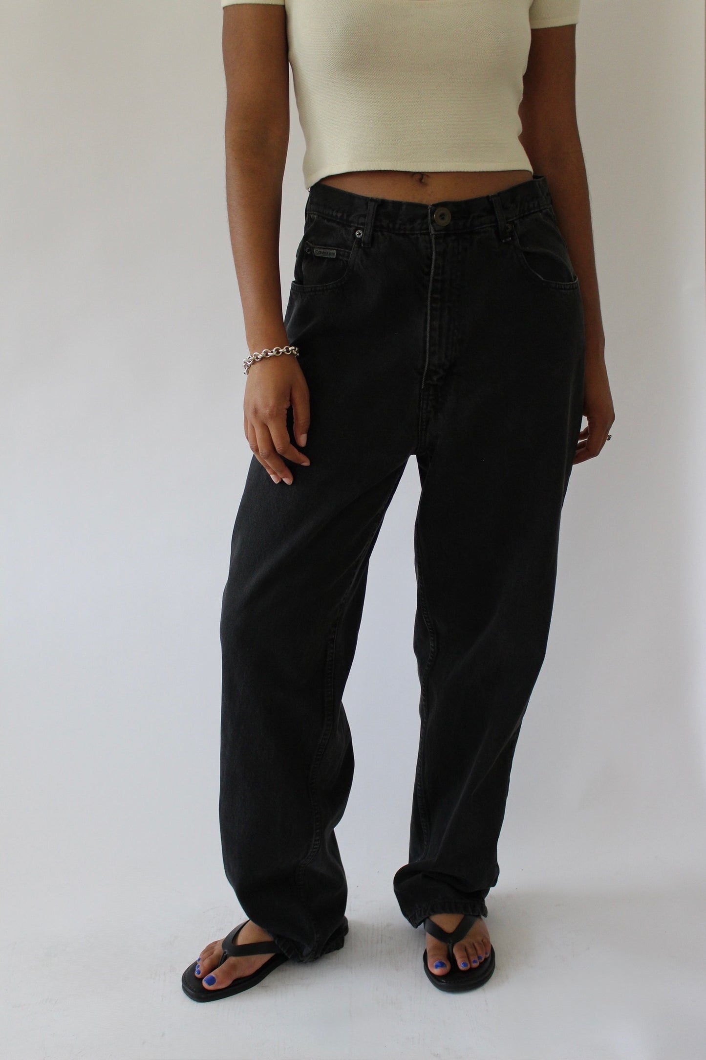 Vintage Black Calvin Klein Denim