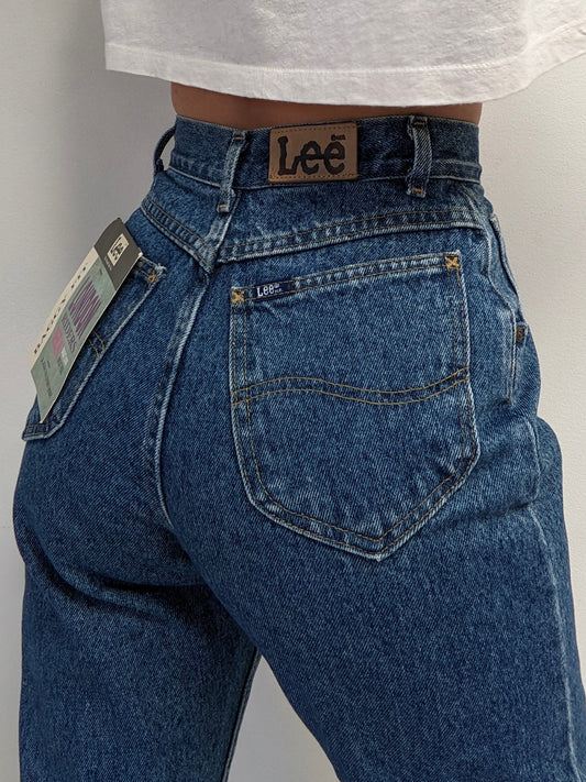 Amazing Vintage Deadstock Lee Pleated Jeans