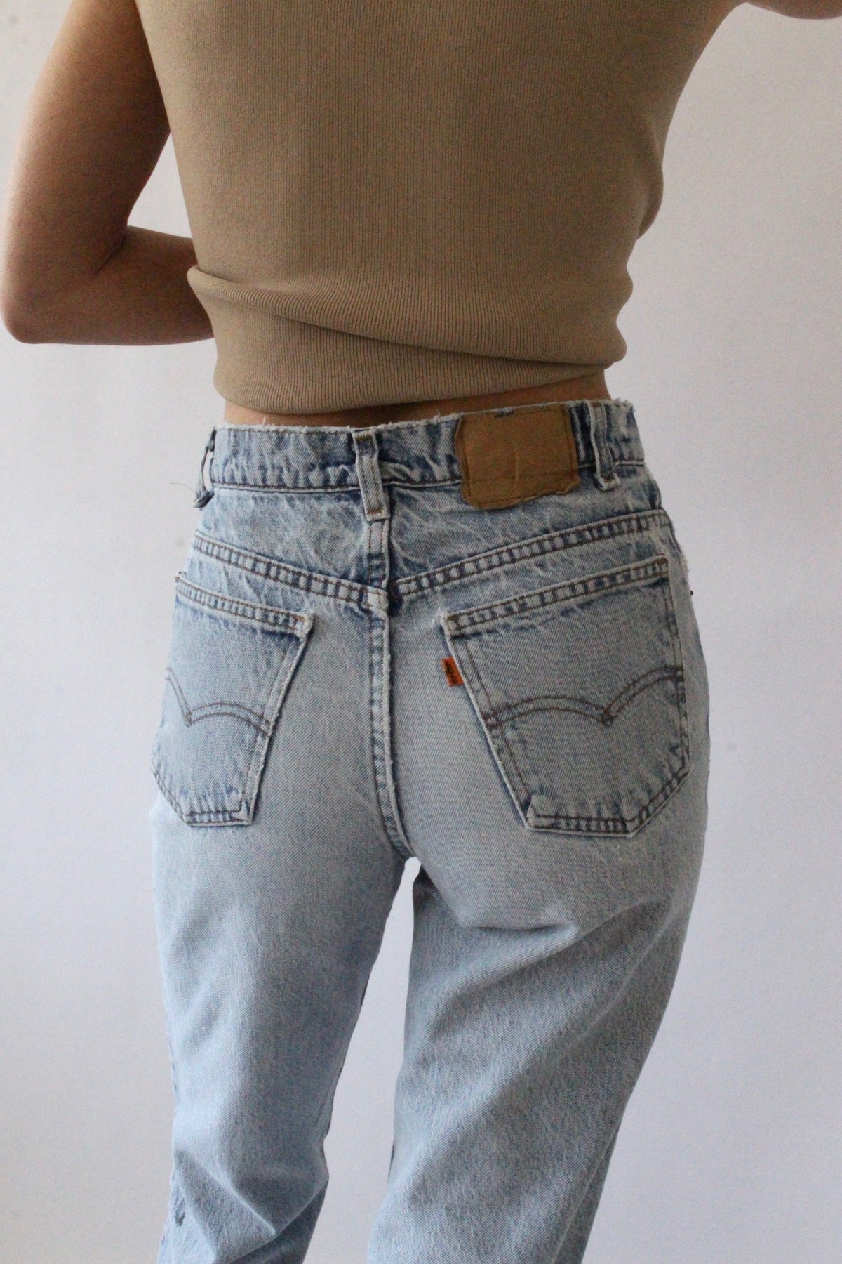 Vintage Levi's 550 Orange Tab Student Jeans