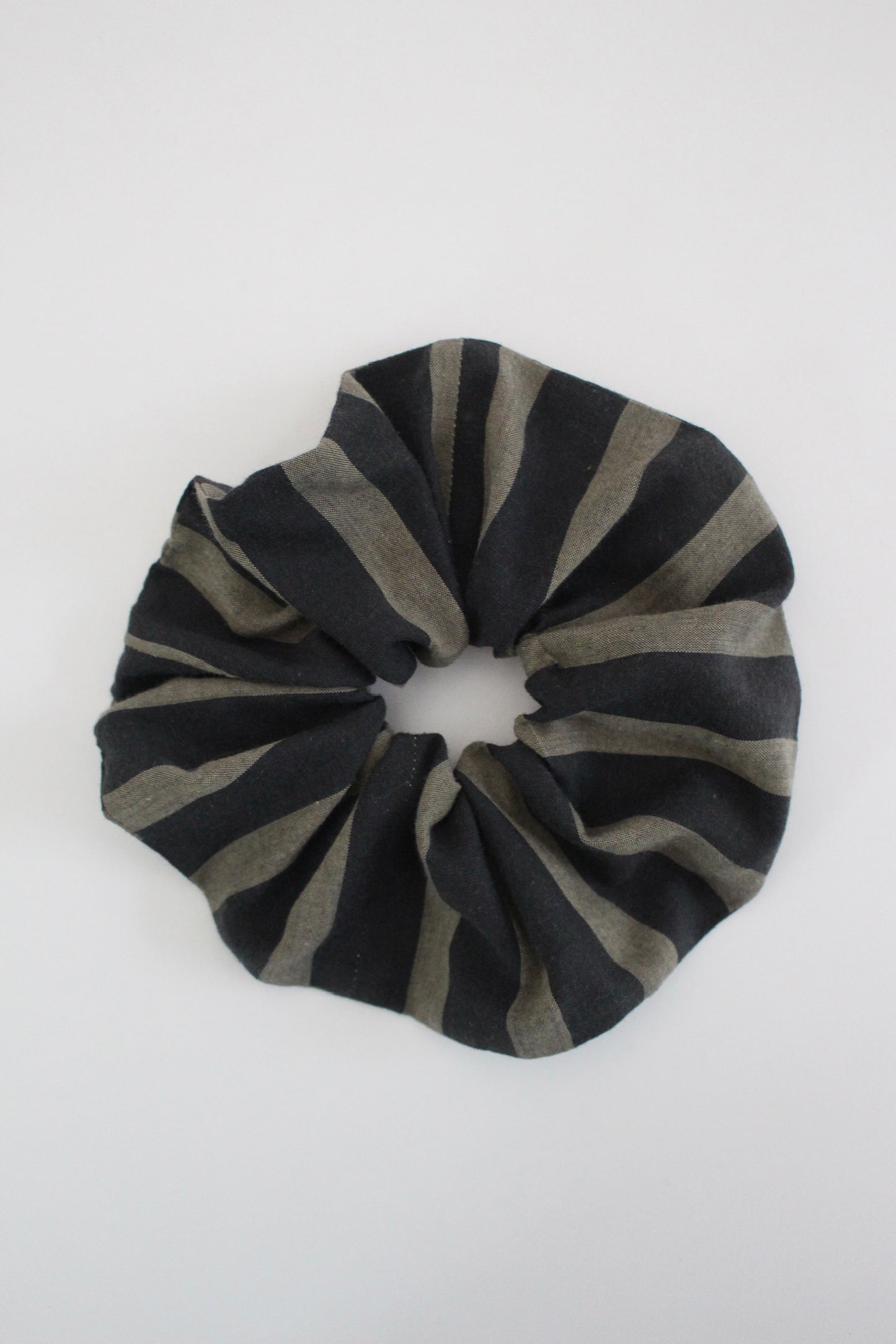 Reworked Striped Scrunchie
