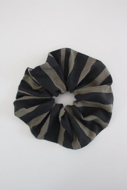 Reworked Striped Scrunchie
