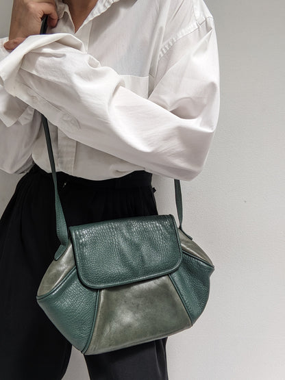 Vintage Jade Leather Purse