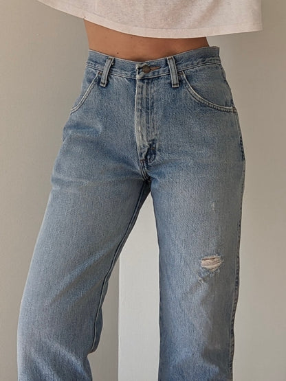 Favorite Vintage Distressed Blue Denim