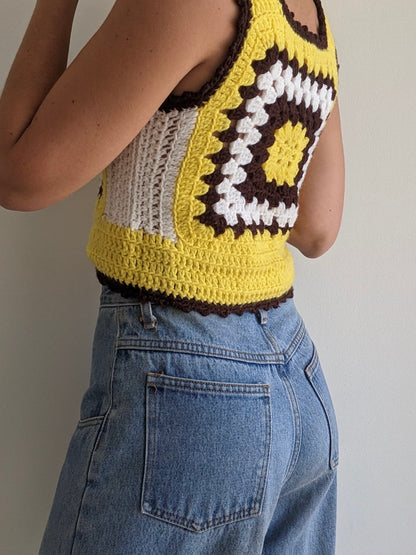 Vintage Hand-Crocheted Tank