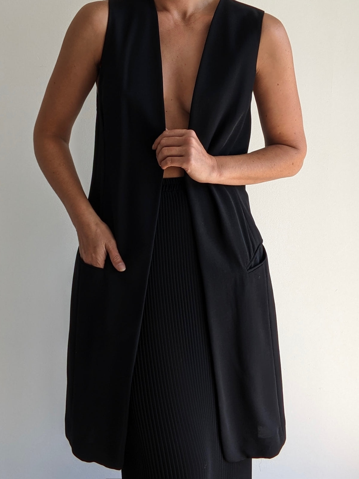 Vintage Donna Karan Wool Vest