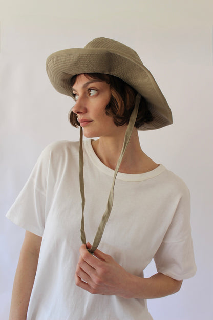 Vintage Banana Republic Cotton Canvas Safari Hat