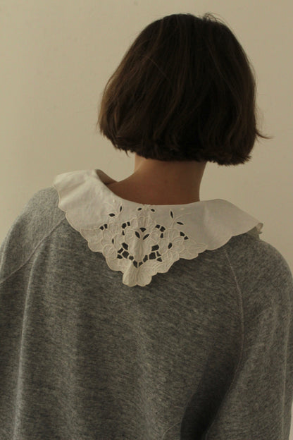 Reworked Vintage Collared Crewneck
