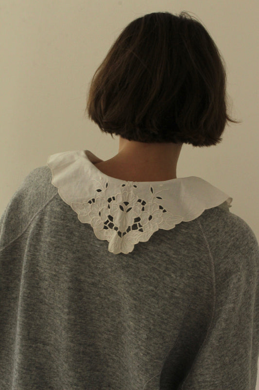 Reworked Vintage Collared Crewneck