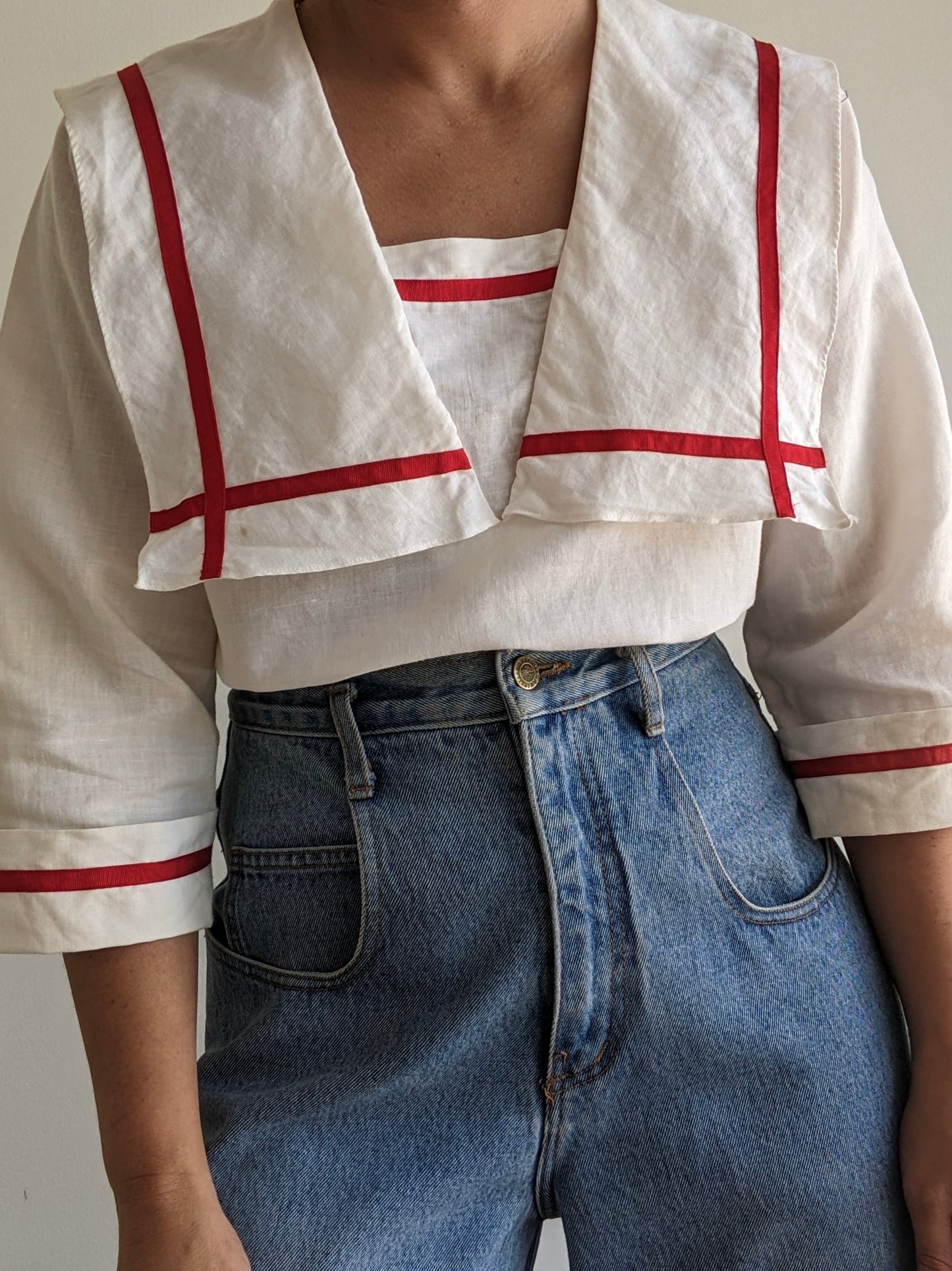 Lovely Vintage Sailor Blouse
