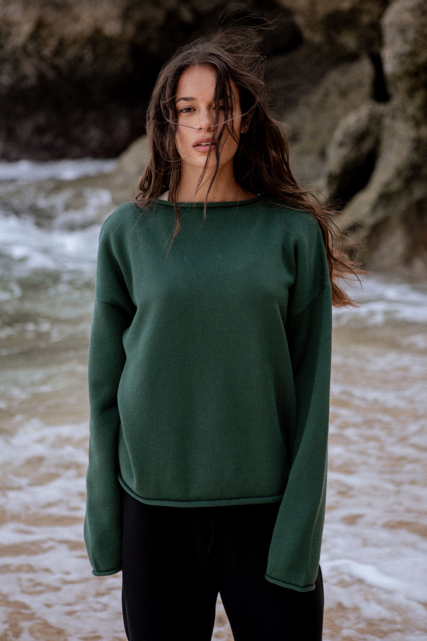 Luca Pima Cotton Pullover
