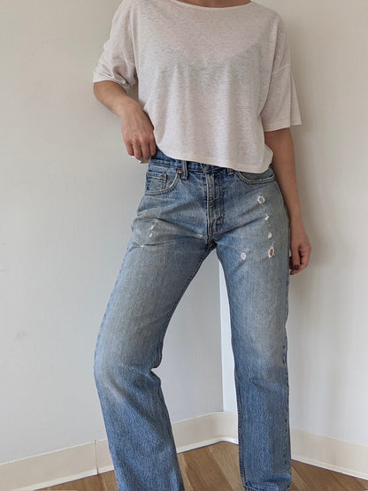 Vintage Distressed Levi's 505 Jeans
