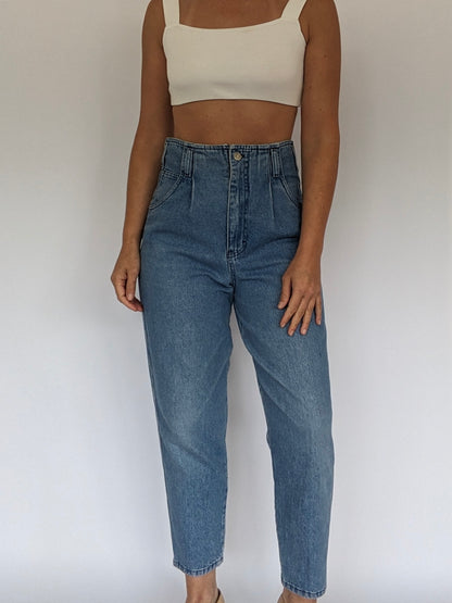 Vintage Calvin Klein Sport Pleated Jeans