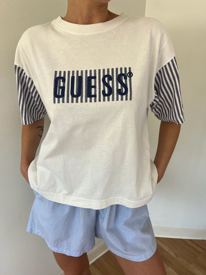 Vintage Striped Guess Tee