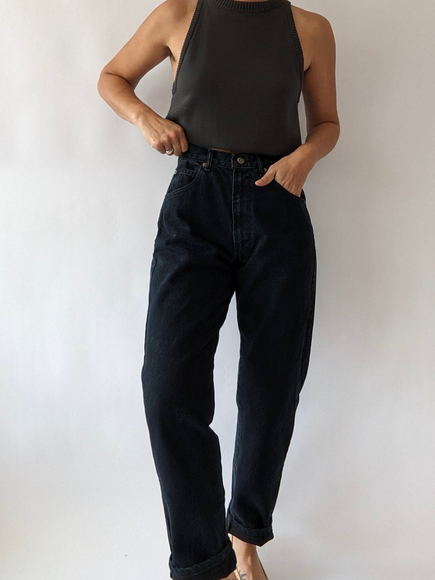 Vintage Calvin Klein Sport Black Denim