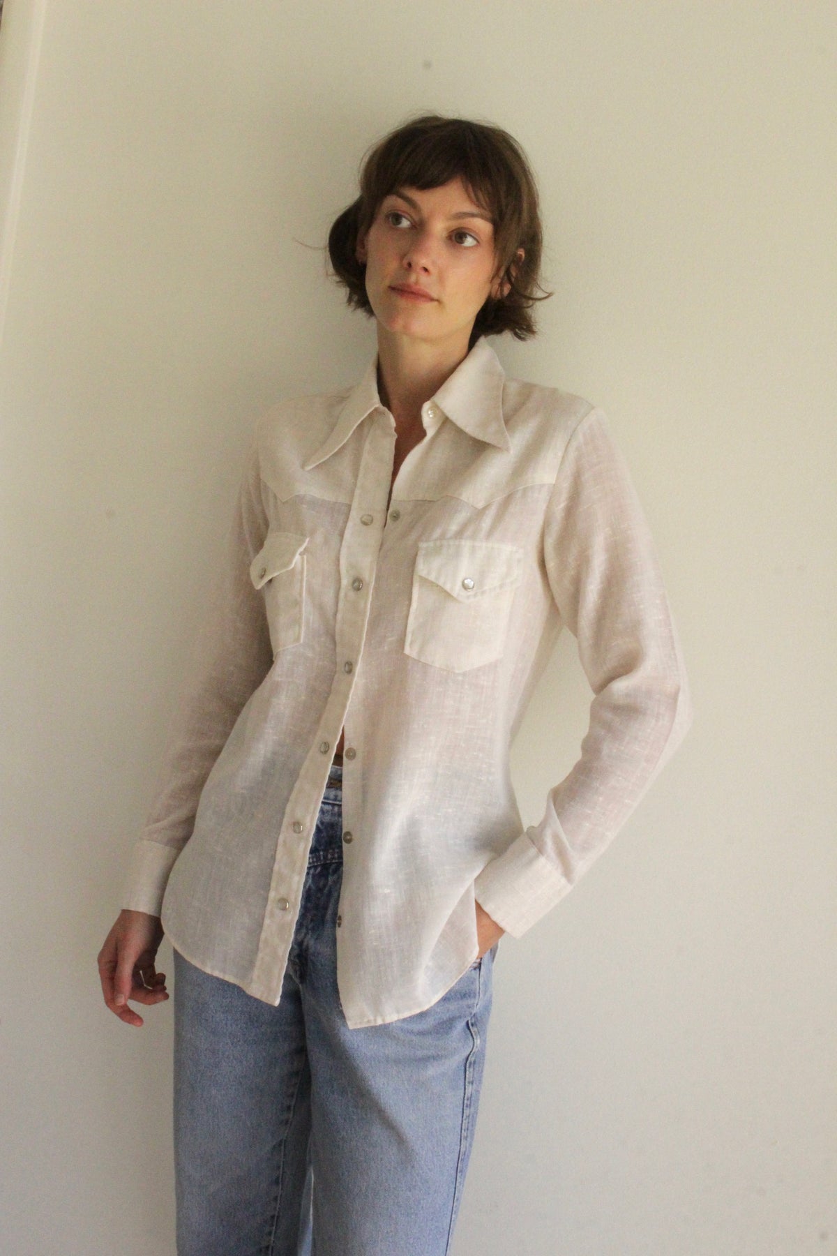 Vintage Wrangler Pearl Snap Shirt
