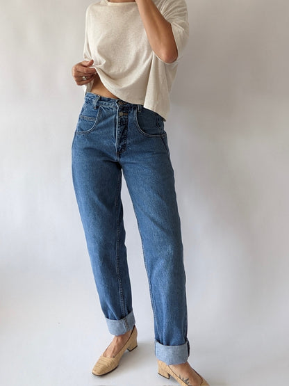Favorite Vintage Guess Scoop-Pocket Denim