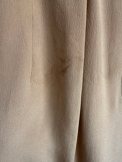 Stunning Vintage Butterscotch Silk Trousers