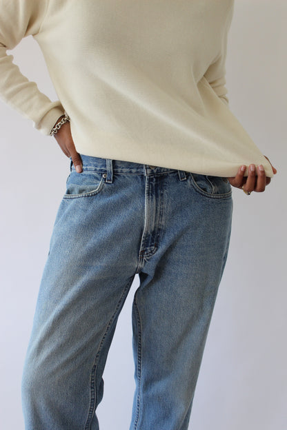 Vintage Harley Davidson Blue Jeans