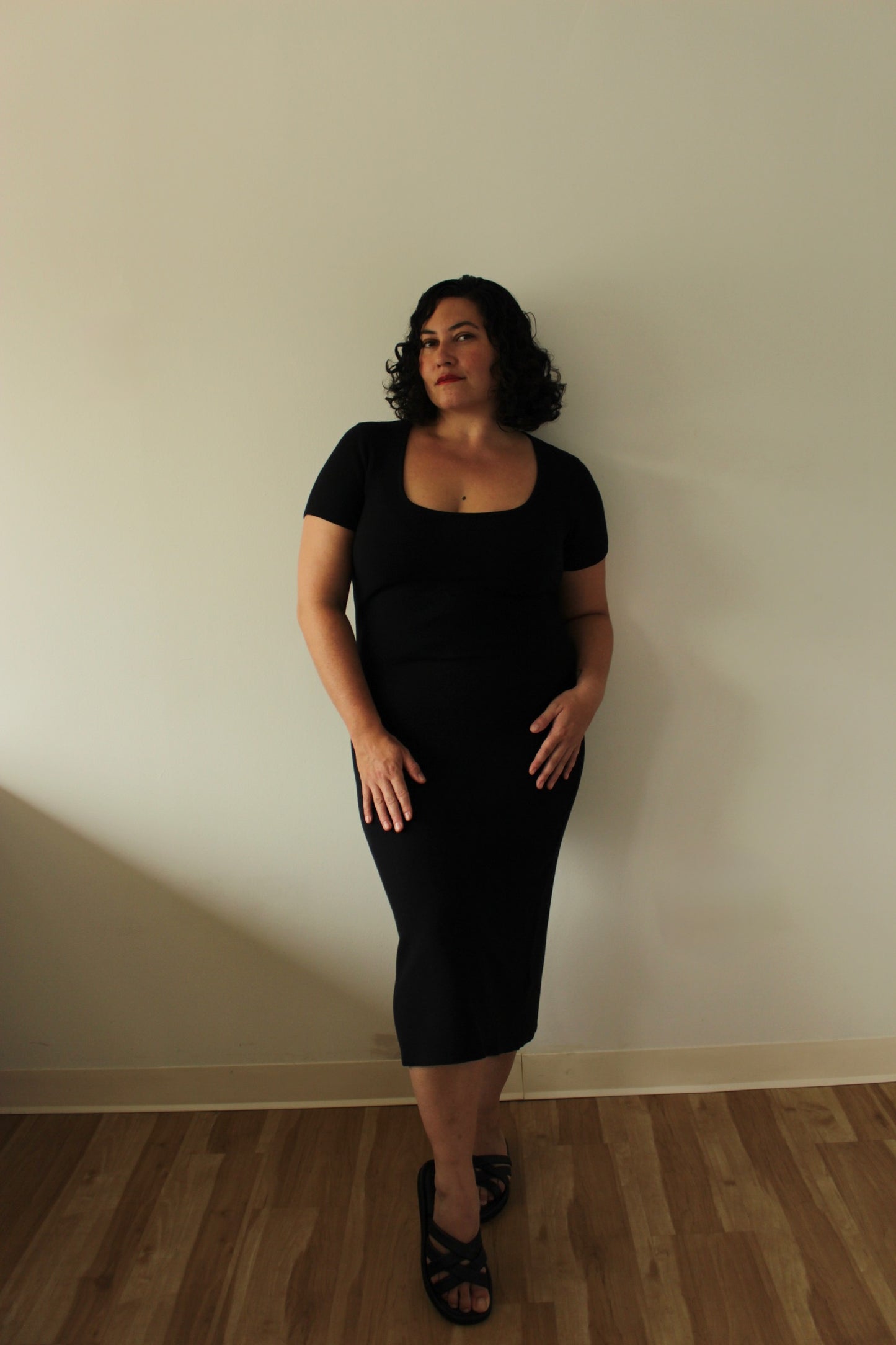 Lu Cotton Seed Stitch Dress