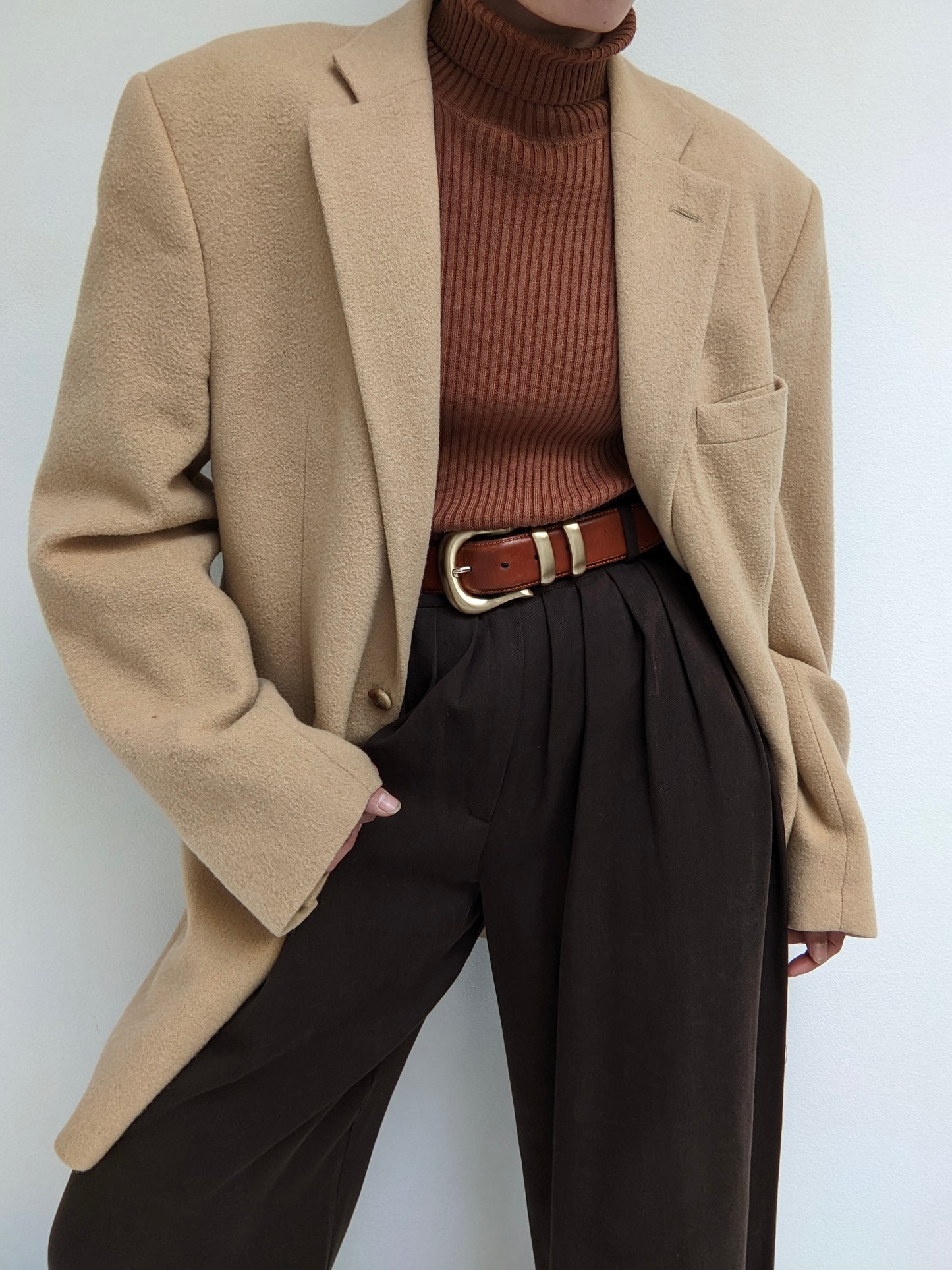 Vintage Camel Hair Blazer