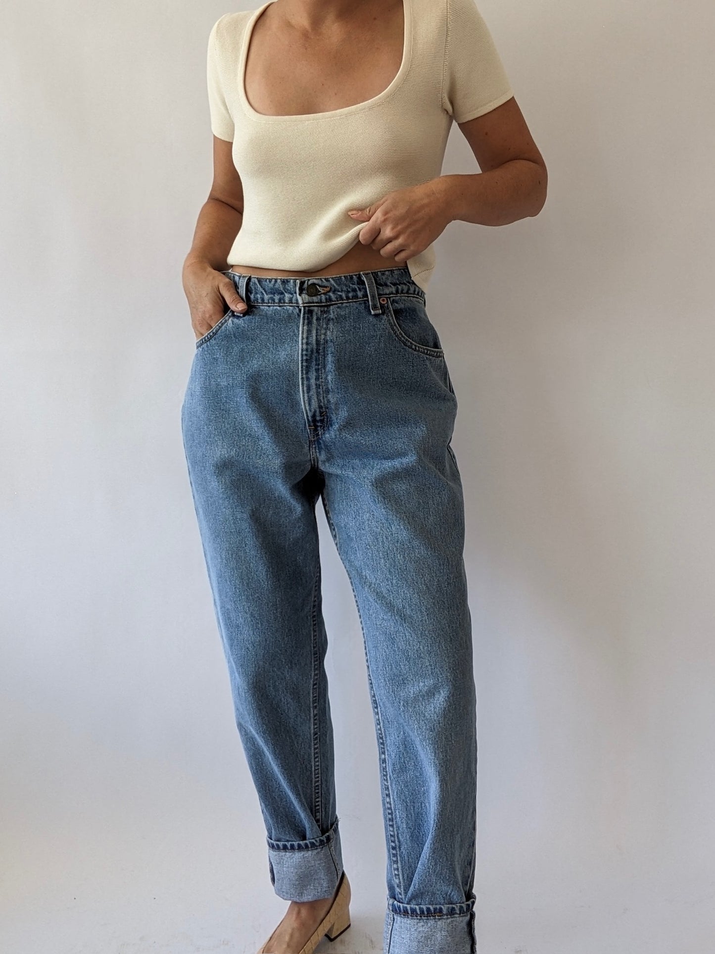 Vintage Levi's 550 Blue Denim