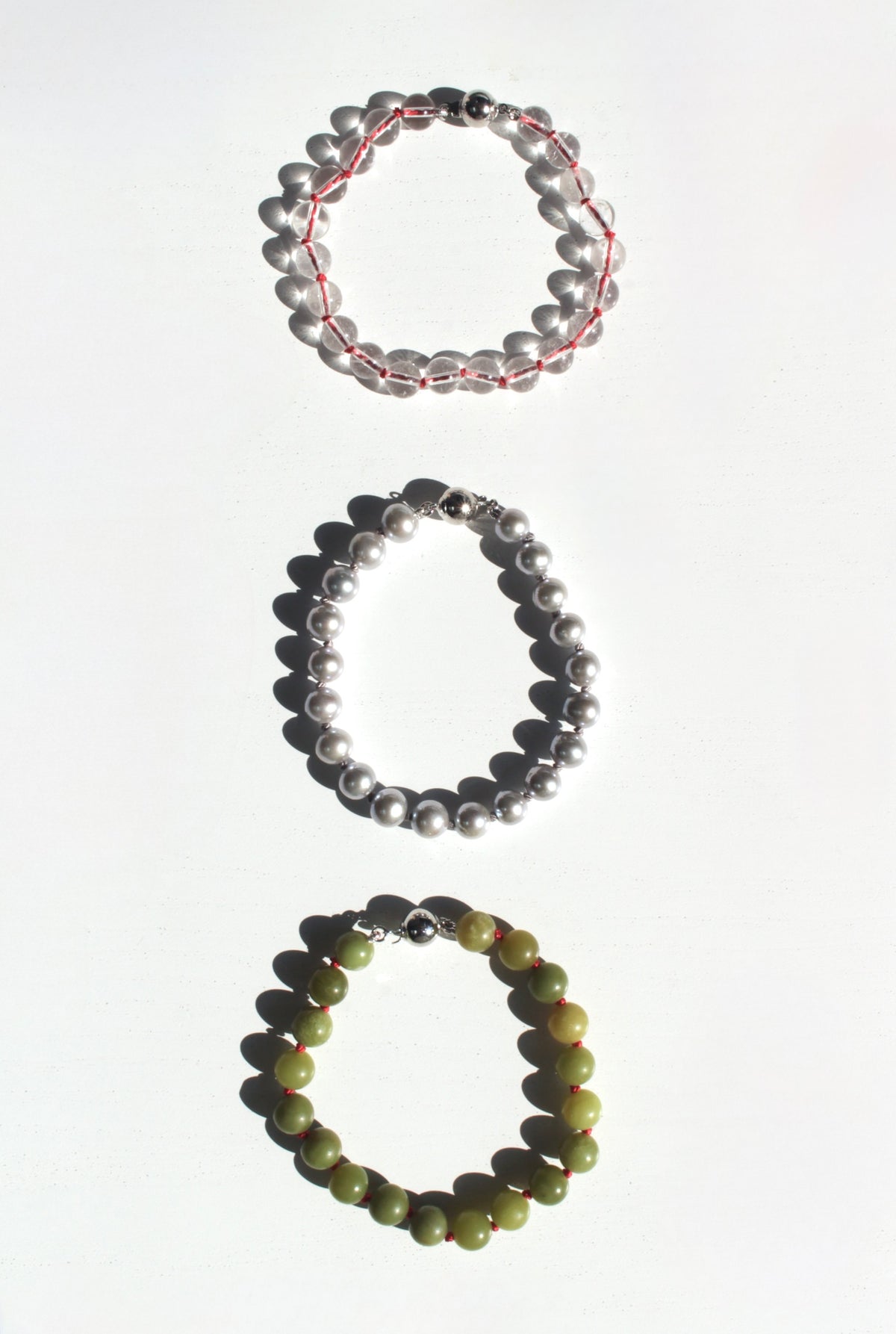 Knotted Gemstone Bracelet