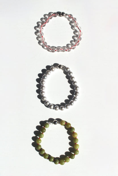 Knotted Gemstone Bracelet