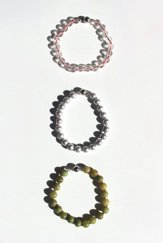 Knotted Gemstone Bracelet