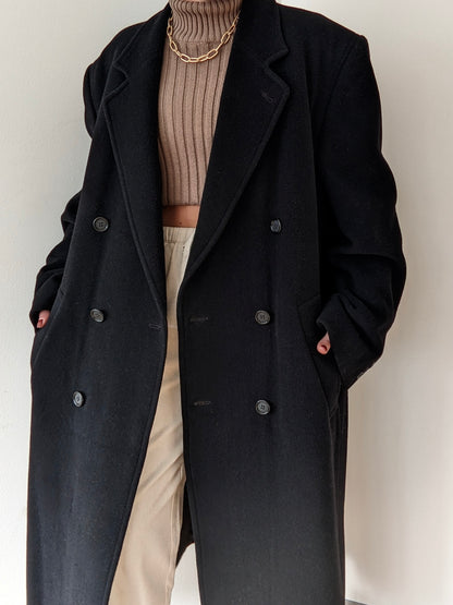 Vintage Caviar Cashmere Coat