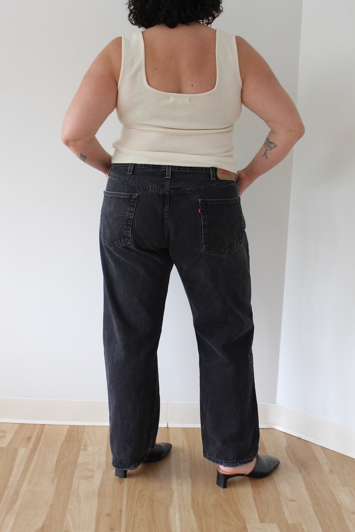 Vintage Levi's 501 Black Button-Fly Denim