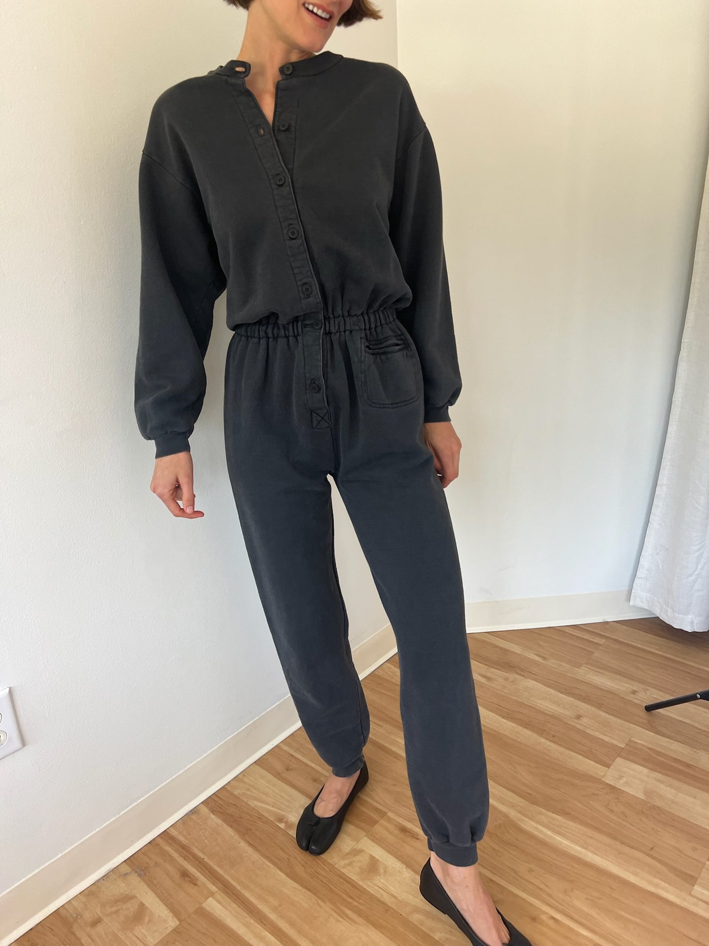 Rare Vintage Banana Republic Sweat Jumpsuit
