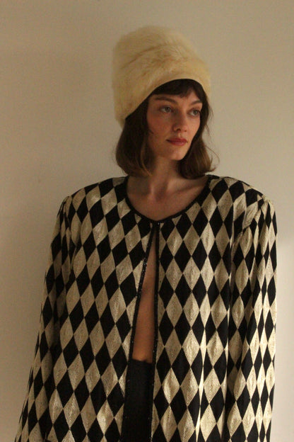 Gorgeous Vintage Embroidered Silk Jacket