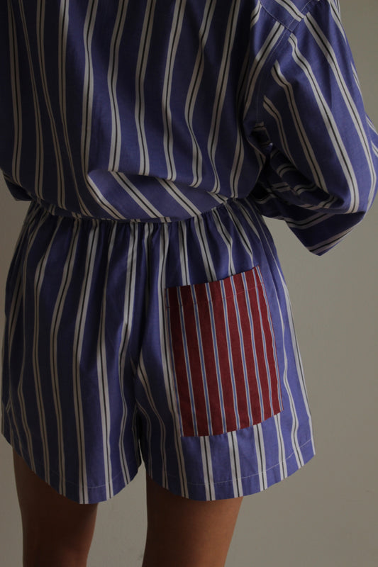 Dimitri Paper Cotton Pocket Short