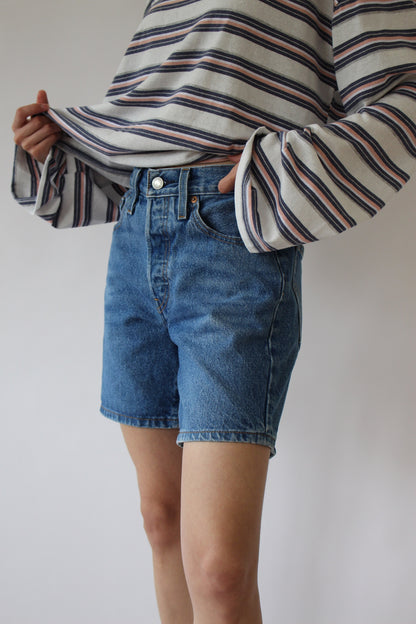 Vintage Levi's Button-Fly Denim Shorts