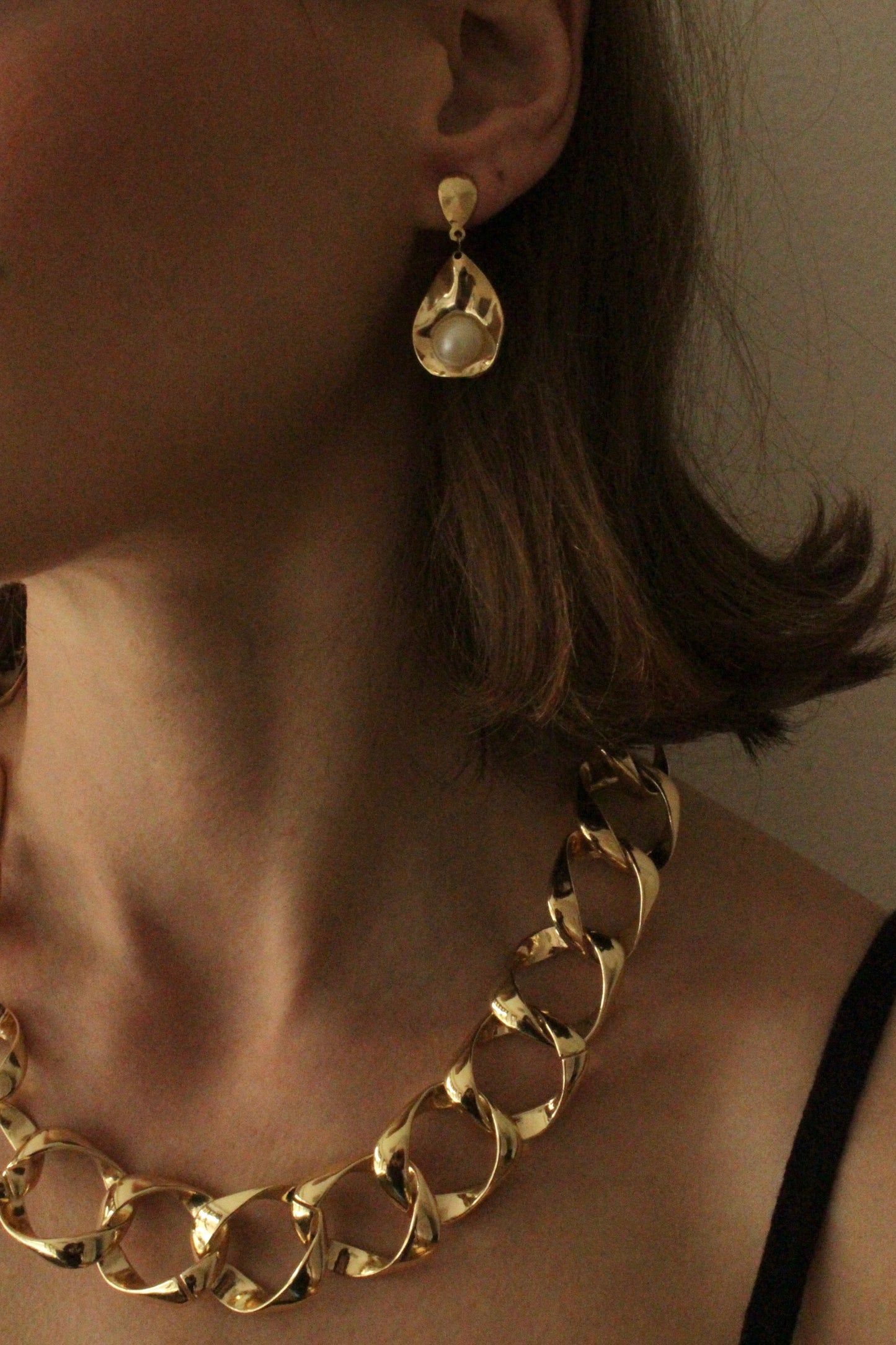 Classic Vintage Gold Chain Necklace