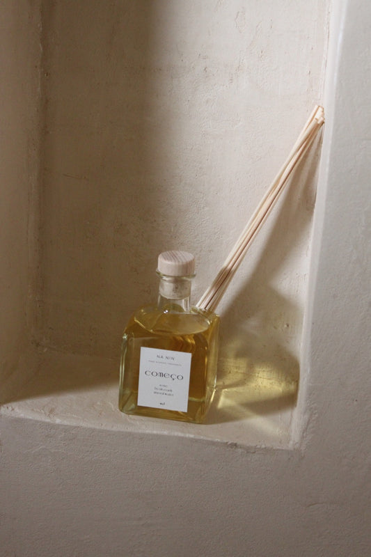 Começo No. 1 Reed Diffuser / Rose, Fresh Earth, Mineral Water