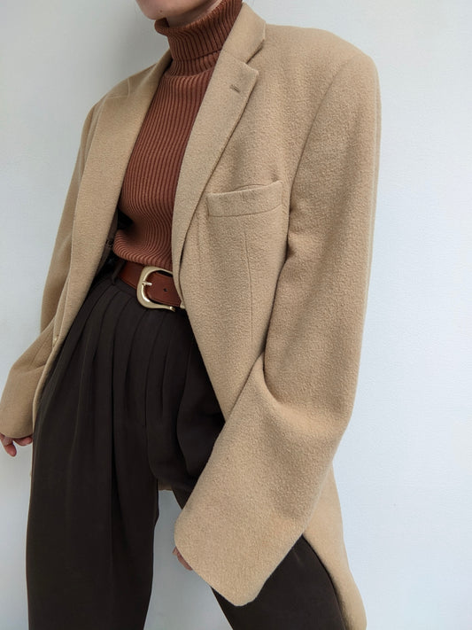 Vintage Camel Hair Blazer