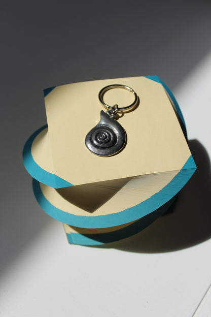 Nautilus Shell Key Fob