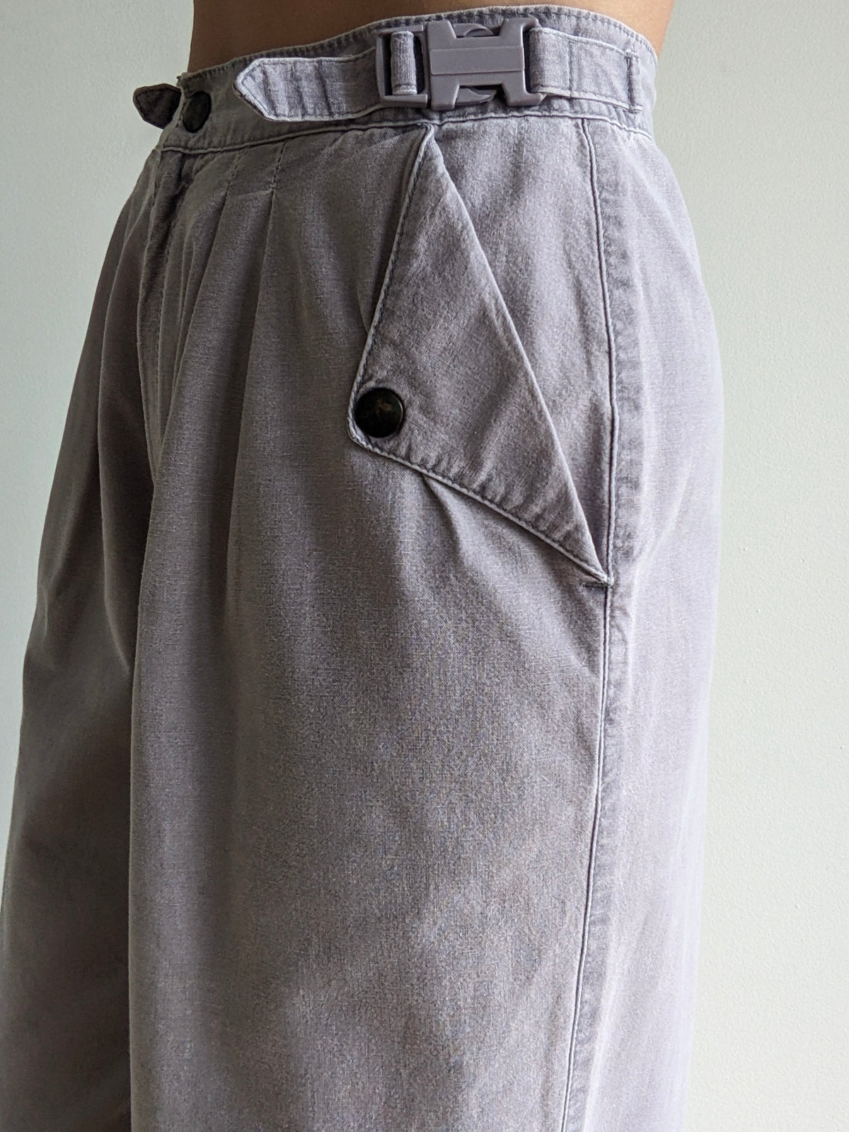 Favorite Vintage Stone Cotton Cargo Pants