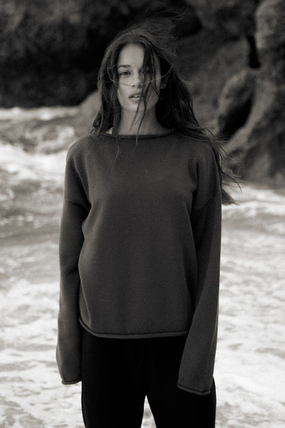 Luca Pima Cotton Pullover