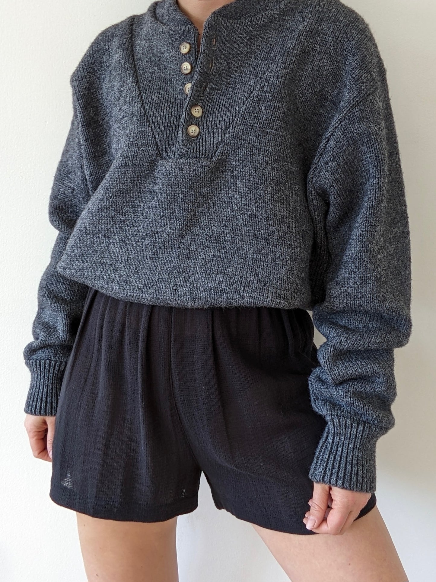 Vintage Stone Wool Henley