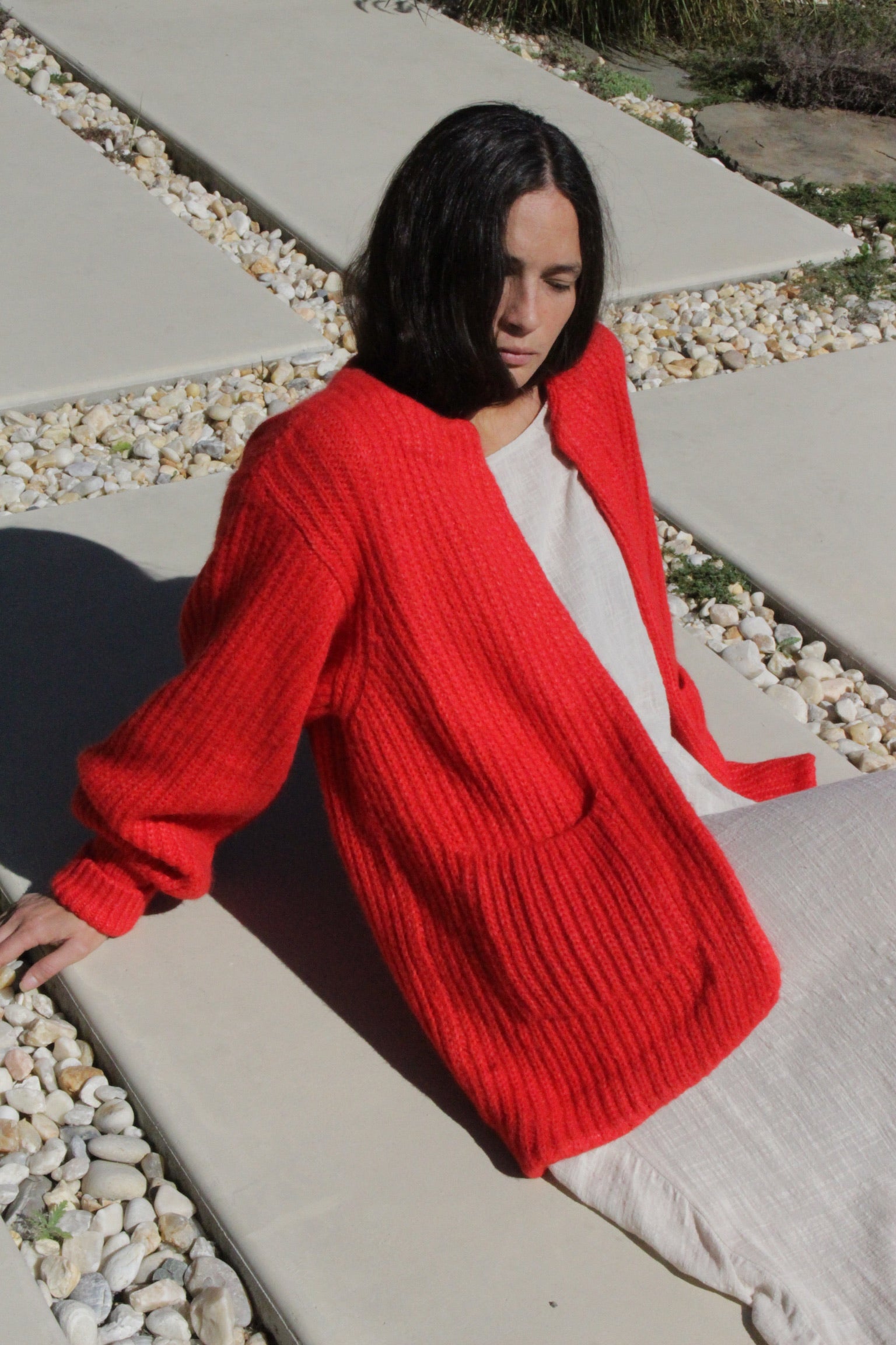 Dylan Knitted Alpaca Coat – NA NIN