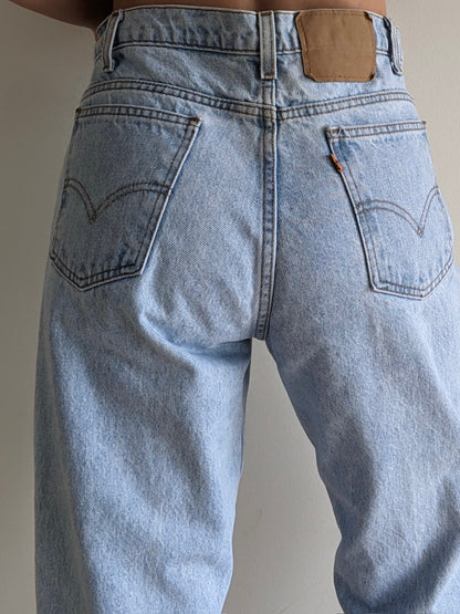 Vintage Levi's Orange Tab Light Wash Jeans