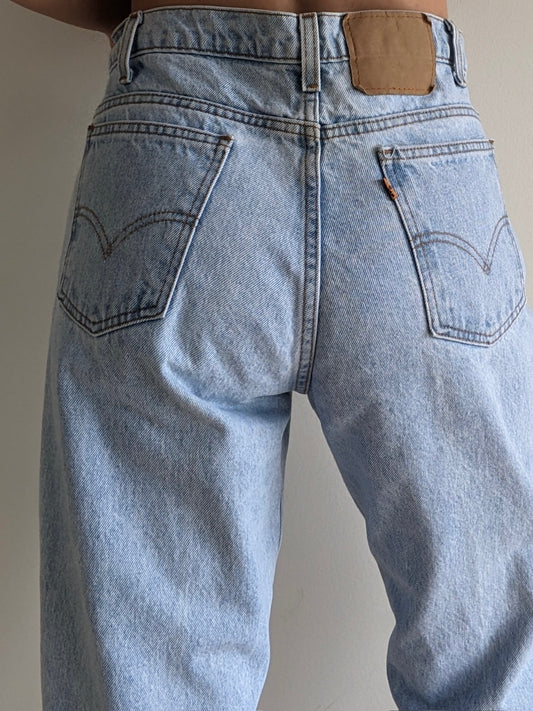 Vintage Levi's Orange Tab Light Wash Jeans