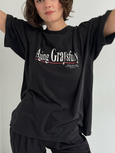 Vintage "Aging Graysfully" Graphic T-Shirt