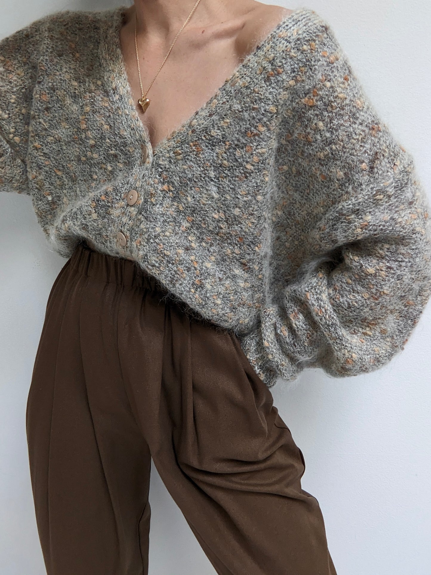 Stunning Vintage Mohair Cardigan