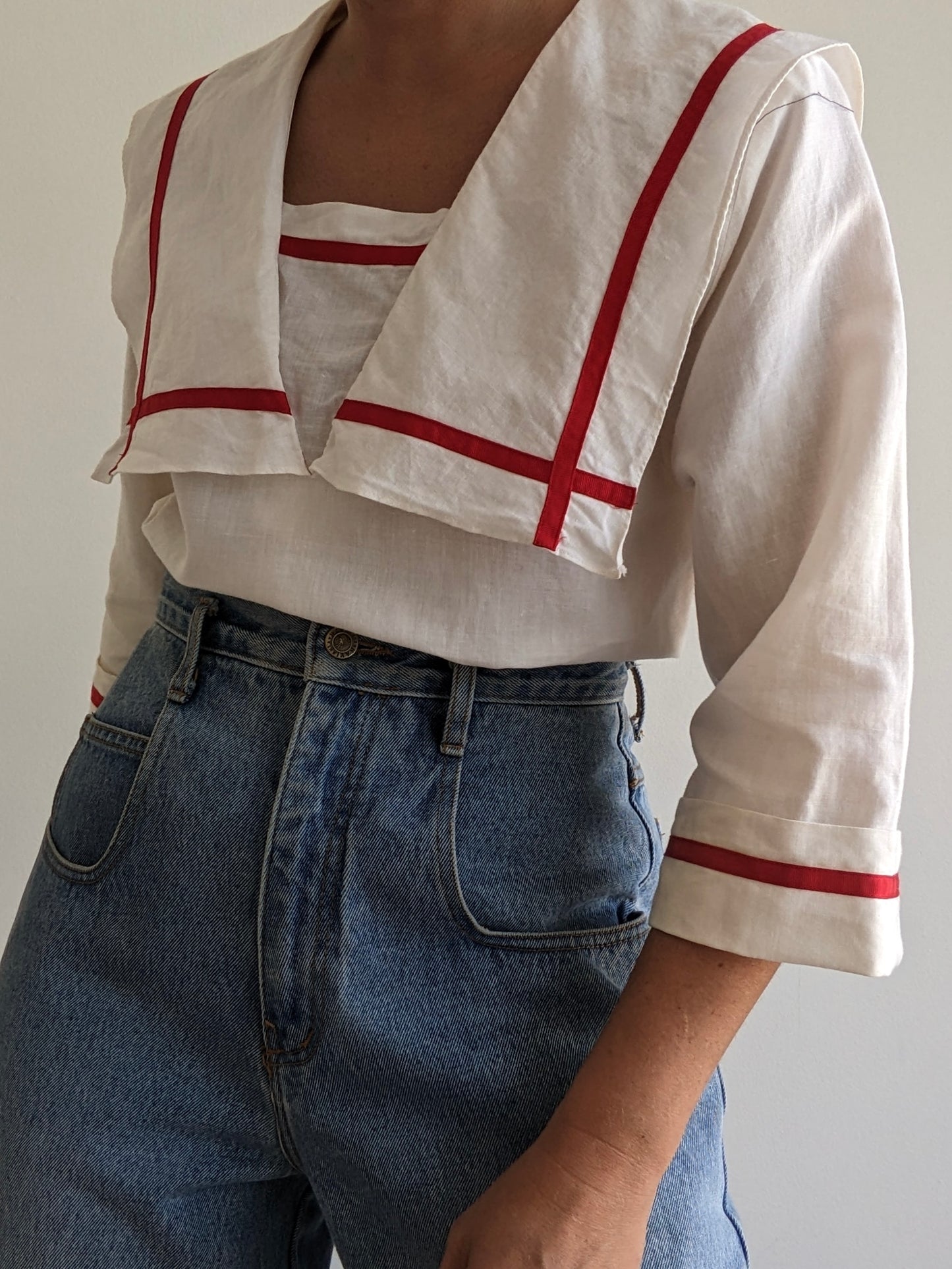 Lovely Vintage Sailor Blouse