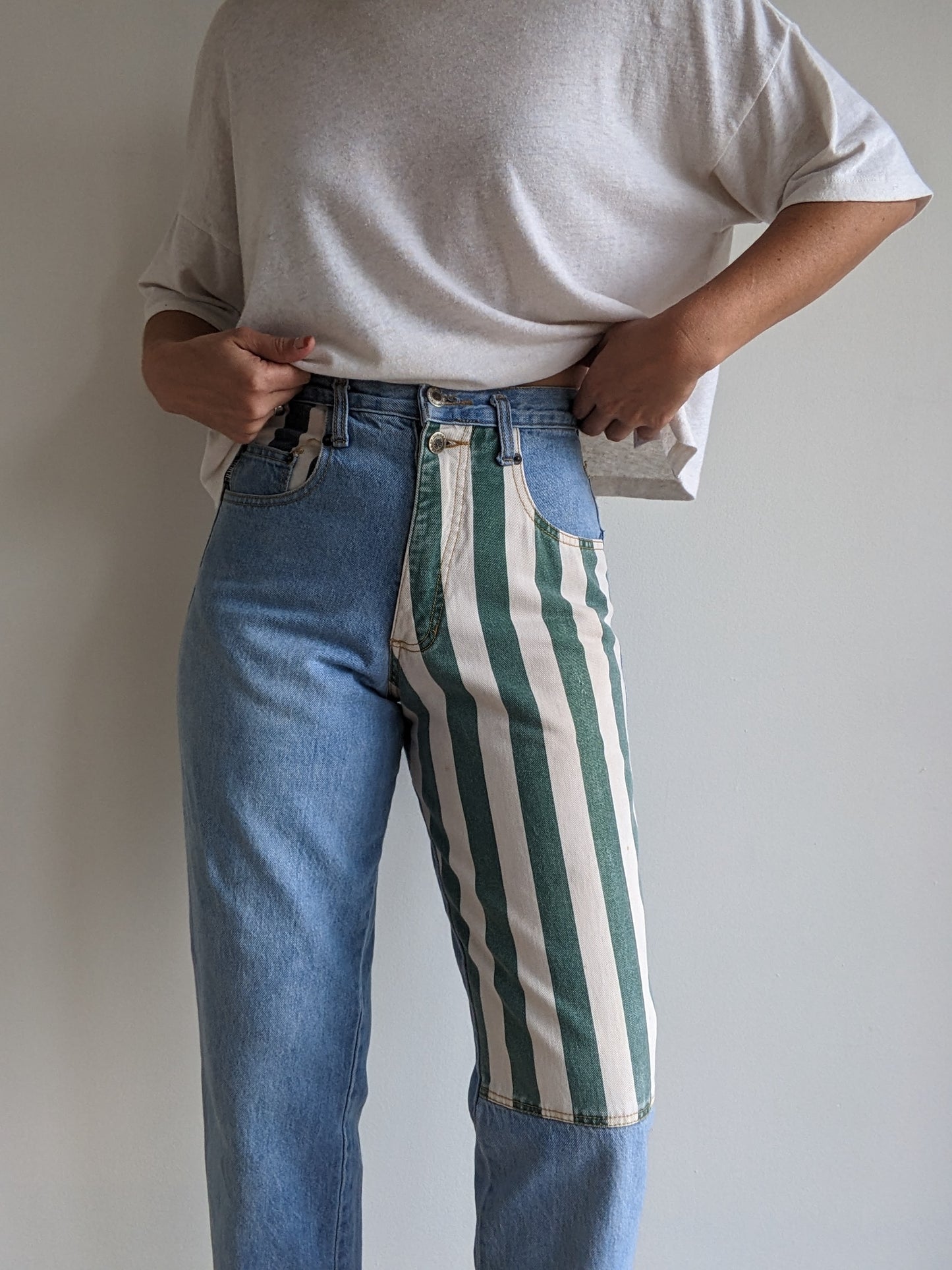 Favorite Vintage Striped Denim