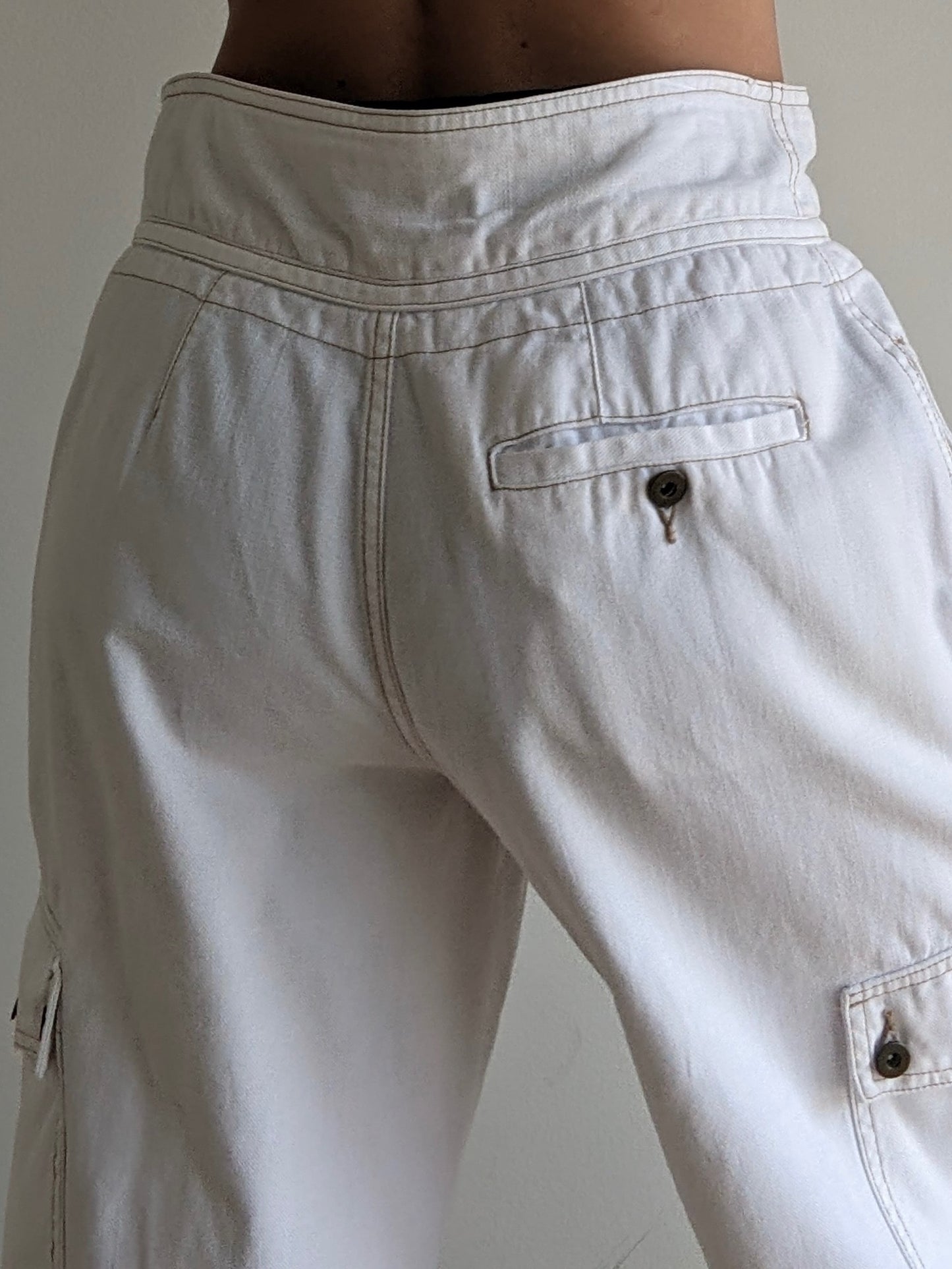 Incredible Vintage Wide Leg Cargo Pants